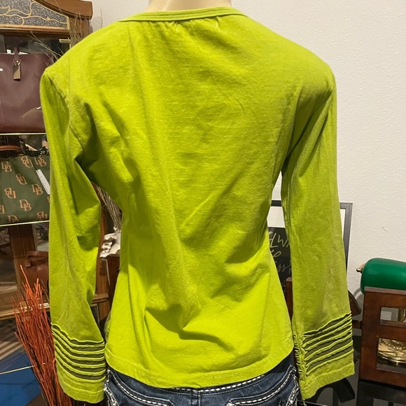 💚Great Condition S Dragonfly made in Nepal of 100% Cotton Top - Picture 4 of 6